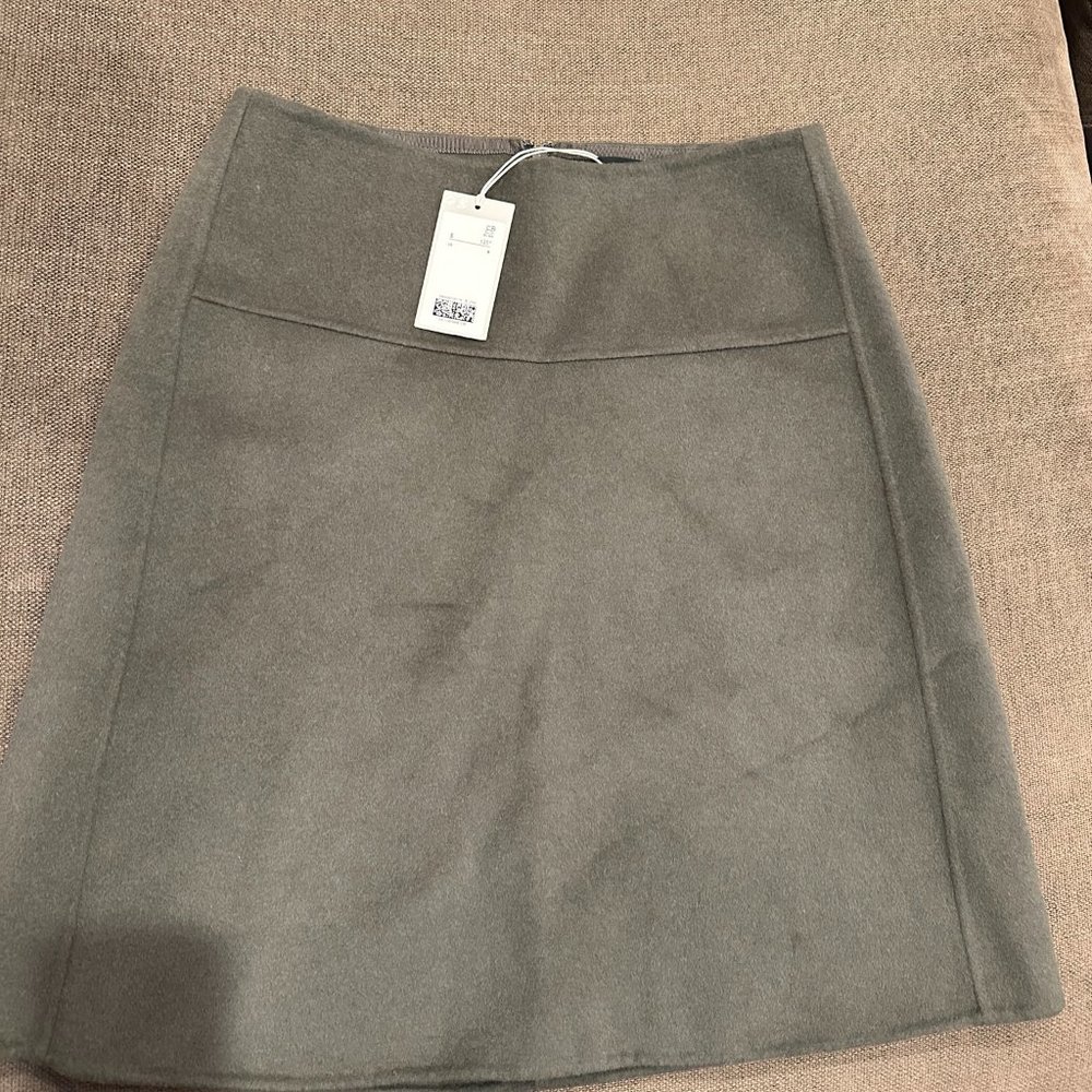 COS Grey Wool Skirt Size 8 NWT